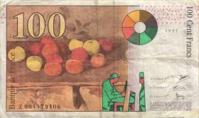 Frankreich / France P.158 100 Francs 1997 (3) 