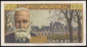 Frankreich / France P.141 5 Neue Francs 5.7.1962 (3+) 