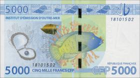 Frz. Pazifik Terr. / Fr. Pacific Terr. P.07b 5000 Francs (2014) (1) 