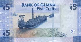 Ghana P.44 5 Cedis 2017 (1) 