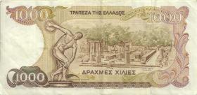 Griechenland / Greece P.202 1000 Drachmen 1987 (3) 