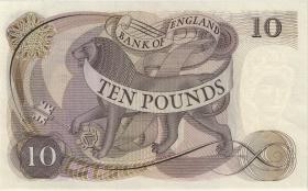 Großbritannien / Great Britain P.376c 10 Pounds (1964-75) (1) 