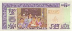 Guatemala P.106b 5 Quetzales 2006 (1) 