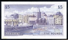 Guernsey P.46a 5 Pounds (1969-75) (1) 