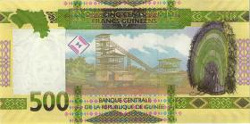 Guinea P.52 500 Francs 2018 (1) 