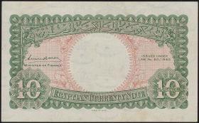 Ägypten / Egypt P.167b 10 Piaster 1940 (1) 