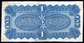 Haiti P.070 1 Piaster 1875 (3+) 
