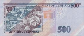 Honduras P.103b 500 Lempiras 2014 (1) 