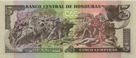 Honduras P.081b 5 Lempiras 1997 (1) 