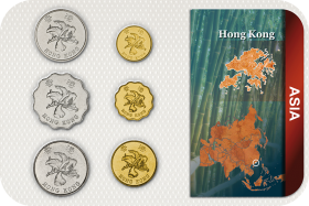 Kursmünzensatz Hongkong 