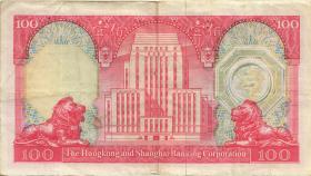 Hongkong P.187d 100 Dollars 1983 (3) 