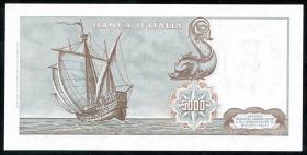 Italien / Italy P.098b 5000 Lire 1968 (1) 