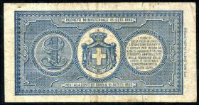 Italien / Italy P.034 1 Lira 1894 (3) 