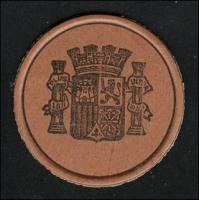 Spanien / Spain P.096I 25 Centimos (1938) (1) 