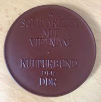Mei.49b Meissen - Solidarität mit Vietnam Kulturbund der DDR 