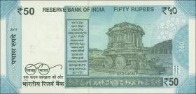 Indien / India P.111a 50 Rupien 2017 (1) 
