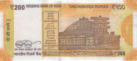 Indien / India P.113l 200 Rupien 2020 (1) 