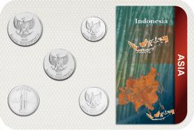 Kursmünzensatz Indonesien 