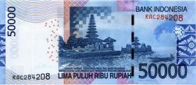 Indonesien / Indonesia P.152g 50000 Rupien 2016 (1) 
