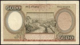 Indonesien / Indonesia P.063 5000 Rupien 1958 (3) 