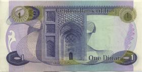 Irak / Iraq P.063a 1 Dinar (1973) (2) 