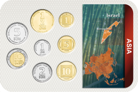 Kursmünzensatz Israel 