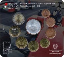 Italien Euro-KMS 2022 inkl. 5-Euro-Gedenkmünze Monza 