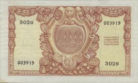 Italien / Italy P.092b 100 Lire 1951 (1/1-) 