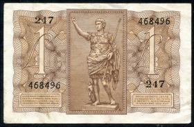 Italien / Italy P.026 1 Lire 1939 (3) 