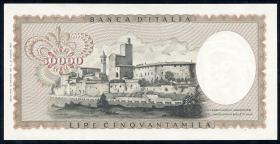 Italien / Italy P.099c 50.000 Lire 1972 (1) 