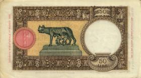 Italien / Italy P.054 50 Lire 1940 (2) 