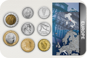 Kursmünzensatz Italien 
