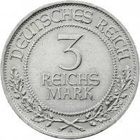 J.323 • 3 Reichsmark Lübeck 1926 