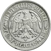 J.331 • 5 Reichsmark Eichbaum 1932 A 