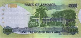 Jamaika / Jamaica P.Neu 1000 Dollars 2021 (1) 