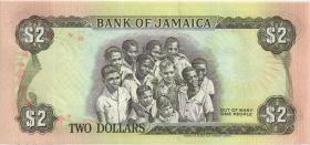 Jamaika / Jamaica P.069e 2 Dollars 1993 (1) 