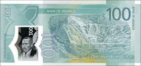 Jamaika / Jamaica P.97 100 Dollars 2022 Polymer (1) 