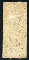 Japan Hansatsu Shogun Papiergeld 1830-1871 10 Silber Momme (3) 