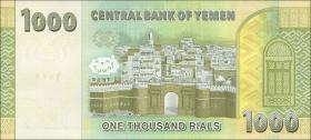 Jemen / Yemen arabische Rep. P.40 1000 Rials 2017 (1) 