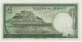 Jersey P.08b 1 Pound (1963) Serie K (1) 