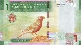 Jordanien / Jordan P.Neu 1 Dinar 2022 (1) 