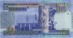 Jordanien / Jordan P.36i 10 Dinar 2021 (1) 