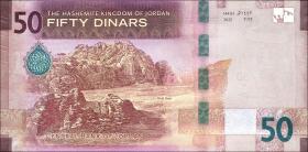 Jordanien / Jordan P.43 50 Dinars 2022 (1) 