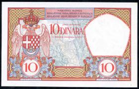 Jugoslawien / Yugoslavia P.025 10 Dinara 1926 (1) 