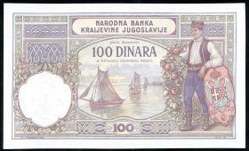 Jugoslawien / Yugoslavia P.027a 100 Dinara 1929 (1) 