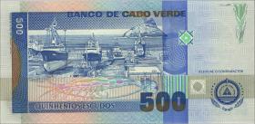 Kap Verde / Cape Verde P.64b 500 Escudos 2002 (1) 