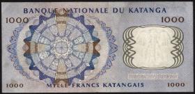 Katanga P.14a 1000 Francs 1962 (2) 