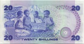 Kenia / Kenya P.21c 20 Shillings 1984 (1) 
