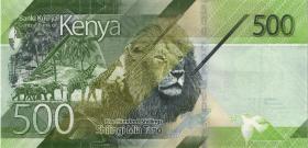 Kenia / Kenya P.55 500 Shillings 2019 (1) 