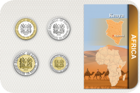 Kursmünzensatz Kenia 